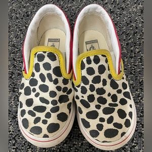 MARSHALL (paw patrol) inspired custom toddler Vans